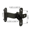 Door Hinge Lower RH Freightliner HLK2762, A18-59836-001, A18-63589-001