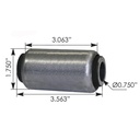 Silent Block Freightliner MR780, 1616437000, 16-16437-000