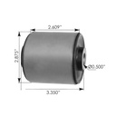 Cabin Mount Bushing Rubber IHC M55791B, 4053579C1, 4053579C2, 325741