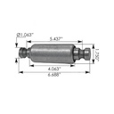 Silent Block 5-7/16in Pin C to C 500.600 MR902 R3015543 B65-6005 B65-1017-002