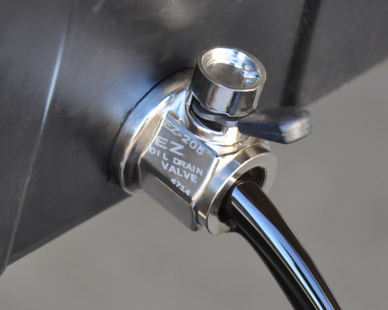 EZ-201 (NPT 3/4-14) EZ Oil Drain Valve with removable Hose End, Detroit Diesel