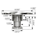 King Pin 2in Holland 501.199 KP100 M13SC1021 KPT809F 700 48-2201 9100100011