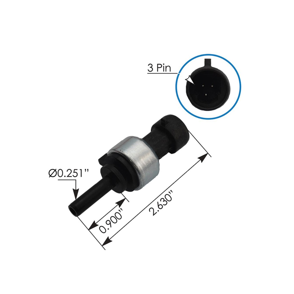 Air Brake Pressure Sensor Paccar 577.59507OE Q21-1041