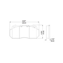 Air Disc Brake Pads Fleet Standard 3009000.00 141.D1312FS 8427-D1312 68932068NZP