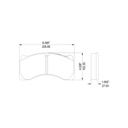 Air Disc Brake Pads Fleet Standard 3012400.00 141.D1525FS 29124 15224835APK4