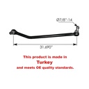 PET  Conventional & Low Cab Series Drag Link Ass KGA-10-02132 KG17648 463.DS1180