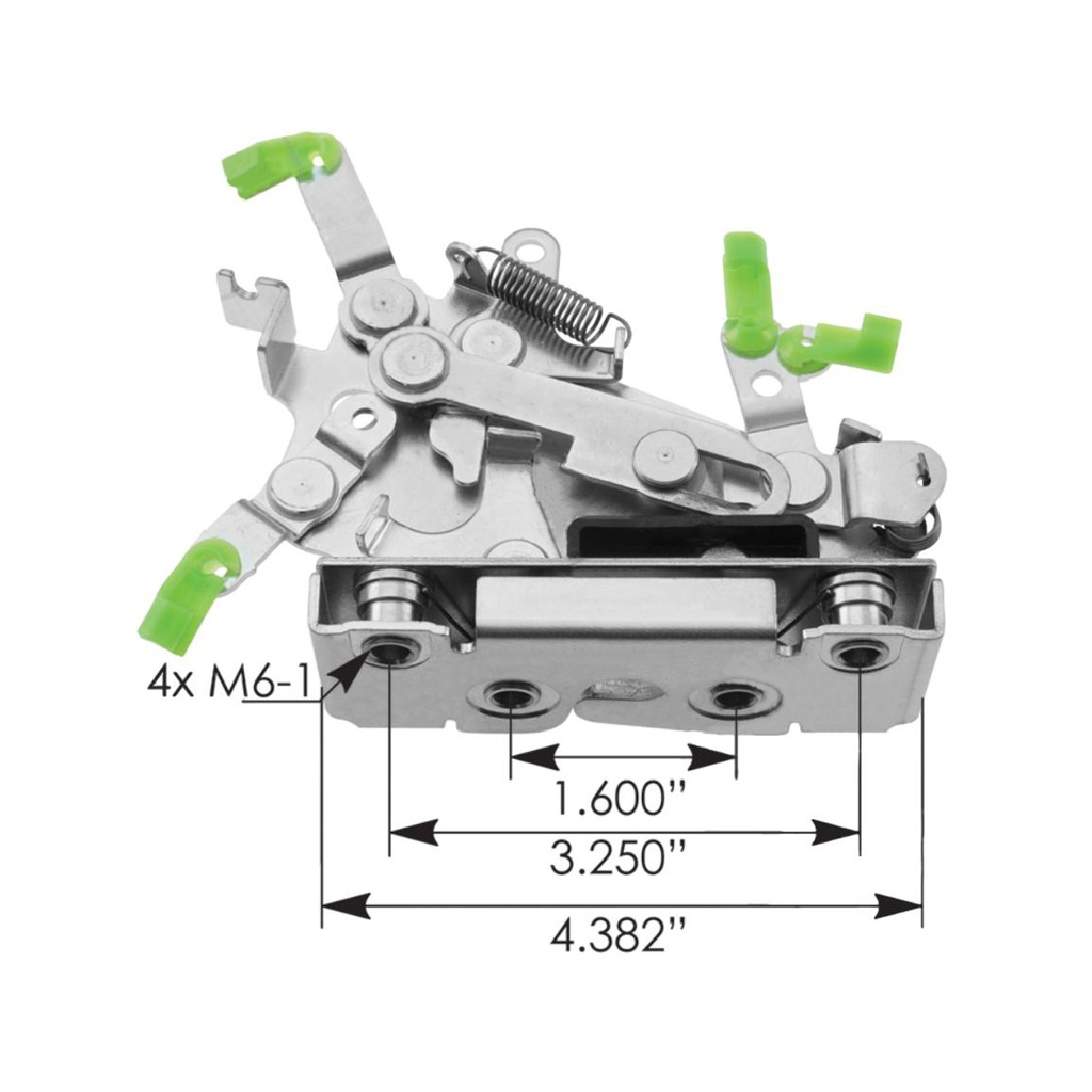 Door Latch Assembly RH Peterbilt HLK2224, R56-60350-01R, R566035001R
