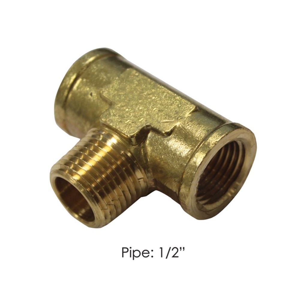 Male Branch Tee 1/2NPT 177.9106D, 3600X8, 2224P8, S2268, 106D, 016017