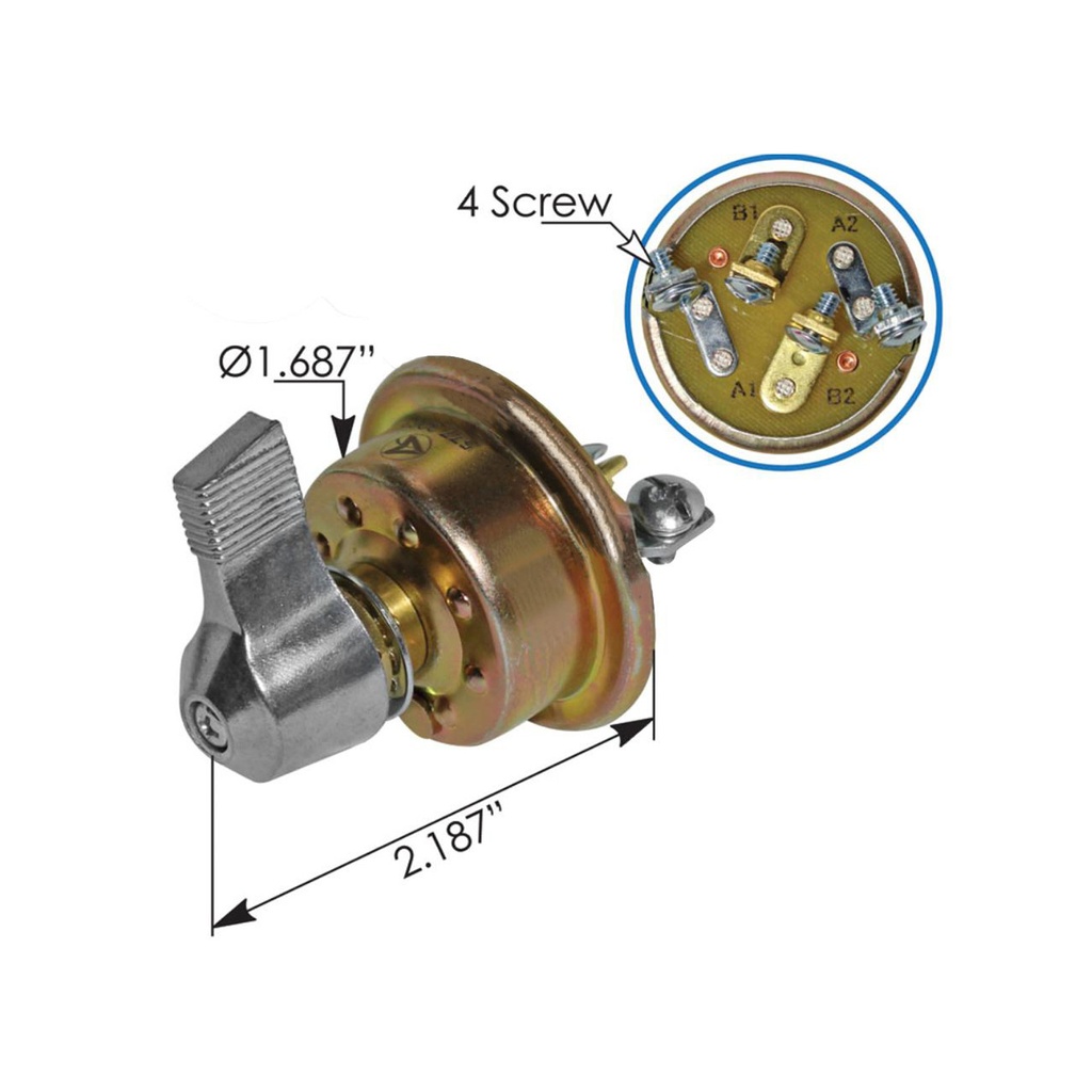 Rotary Reversing Switch 577.3063, 7571204, 191079, CHS7571204