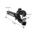 Pintle Hook & Ball Hitch 2.00in Receiver 182.DPR2516, 306170, RM62516