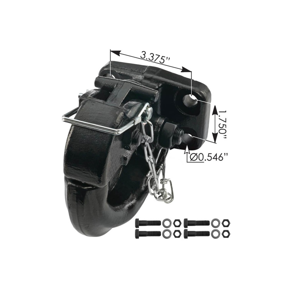 Pintle Hitch 15 Ton 182.PH15T, PH15