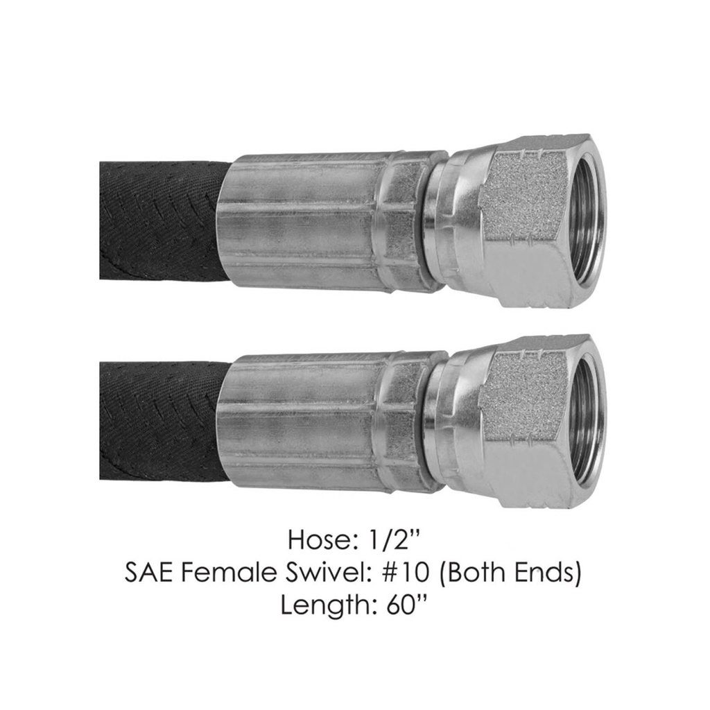 Discharge Hose 2 Fem SAE Swivel 60in FTL 177.101160 , A1223236060, A12-23236-060