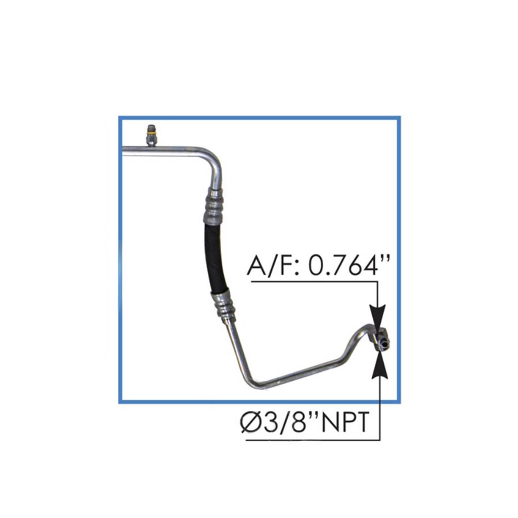 AC Hose Assy Volvo 830.996007, 21524970, 85151068