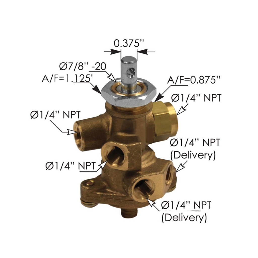 Parking Valve w/2 Way Check Valve 170.401084, 401084