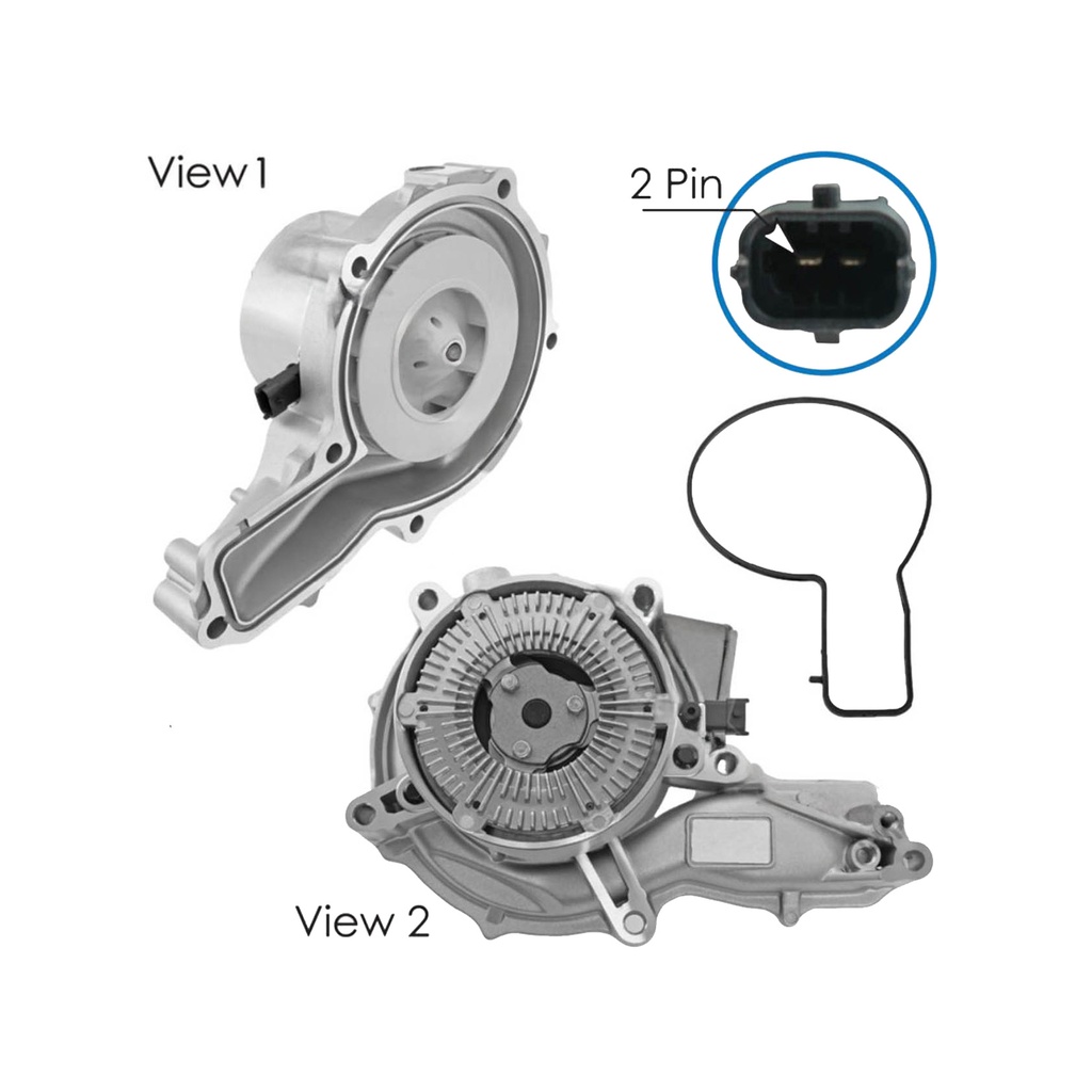 Water Pump Electric Mack MP8 Volvo D13 800.20920065, 20920065, 21648711