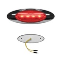 Marker Light LED 2in X 6-1/2in Red 571.LD27R4M1, 45582, 00212337P, 212337