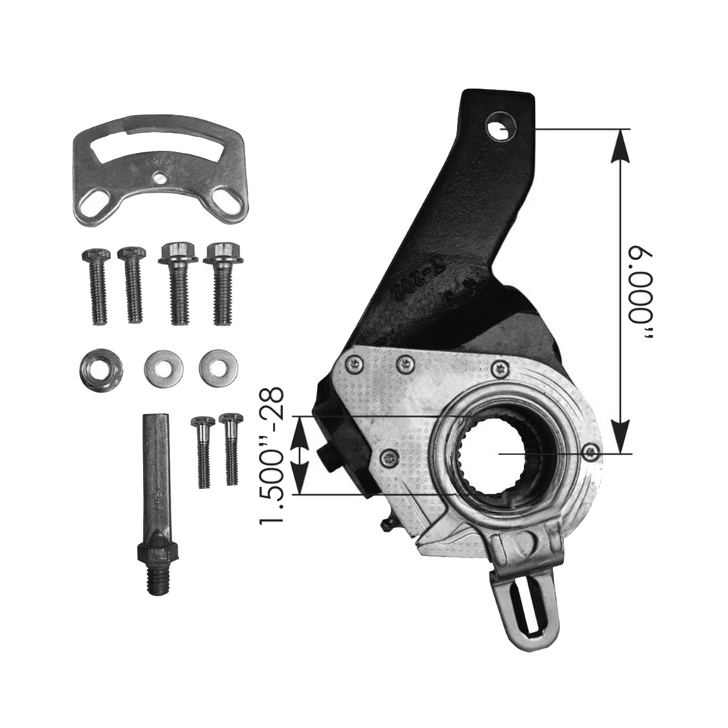 Haldex Type Slack Adj 6in Economy 133.2842, 40010305, R806006. 818148