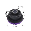 Motor Mount Bushing Upper Freightliner M46211,01-33243-001, 0133243001