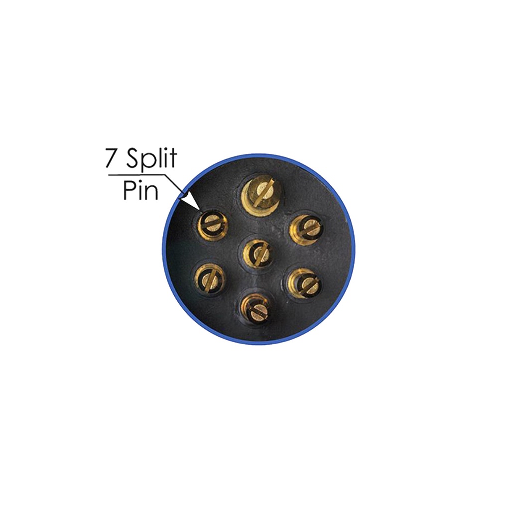 Socket 7 Pin Wire Insertion STA-DRY PHI16-720, 16720, 670P72, 38492, 055043