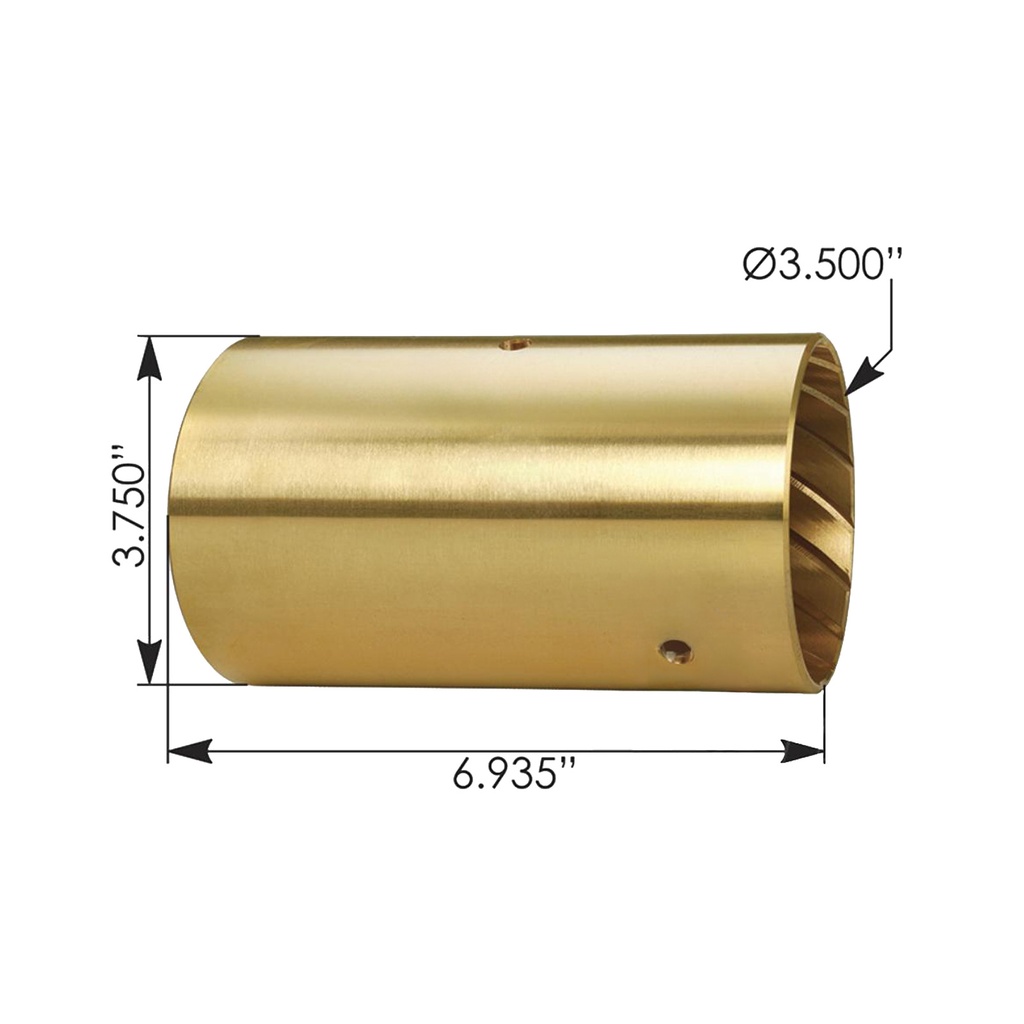Trunnion Bushing Mack A758, 10QK255P2, 10QK256