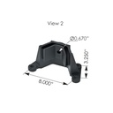 Motor Mount Rear IHC 501.971, M559169, 3549169C1, 3549169C1C2, 4C4Z6068B