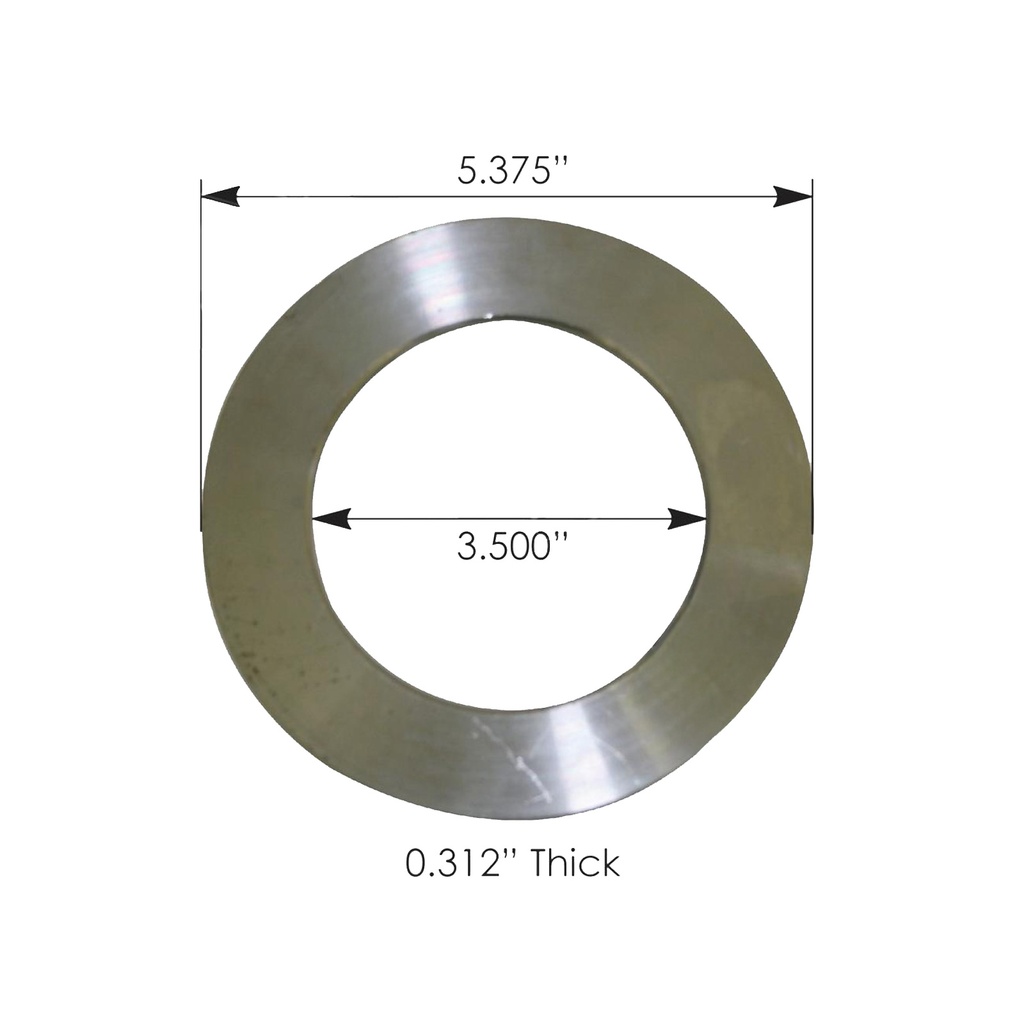 Trunnion Steel Washer Mack 500.048, MX303, 43QK117, 25156528, R303699, C71625B