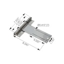 Hinge Assy Kentucky Side Door 573.1001035, 022-01035, 1402-7504, 6616396000