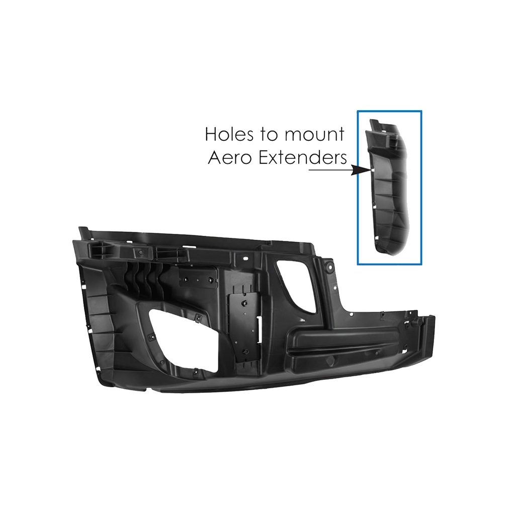 Bumper End Reinforce Fog RH Fits For Freightliner 564.46364AF, 2129099003