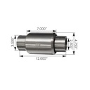 Center Bushing Poly Hendrickson 500.738, M1972UB, M1972UB, E9510, R309510