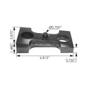 Axle Seat Mack M6252, 24QK46M, 20435532