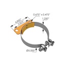 Exhaust Support Clamp SS Peterbilt 562.U75166031SS, M166031