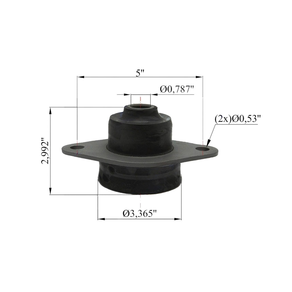 Cabin Motor Bushing IHC 500.314, KG23946, M203053, 1426204, 1902949, 3515345C1