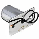 Chrome light with complete bolt kit-1.webp