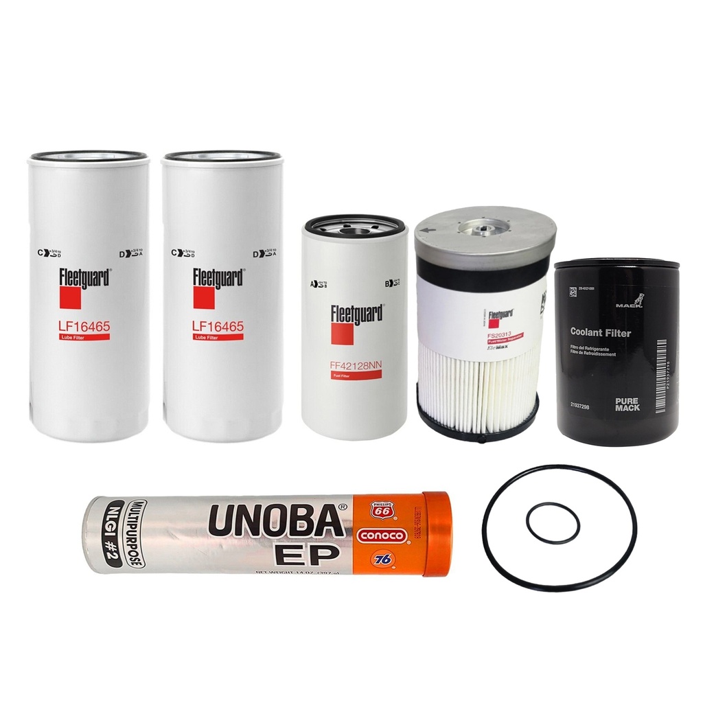 VOLVO OIL CHANGE KIT LF16465, FF42128, FS20313, 21937327, FREE GREASE