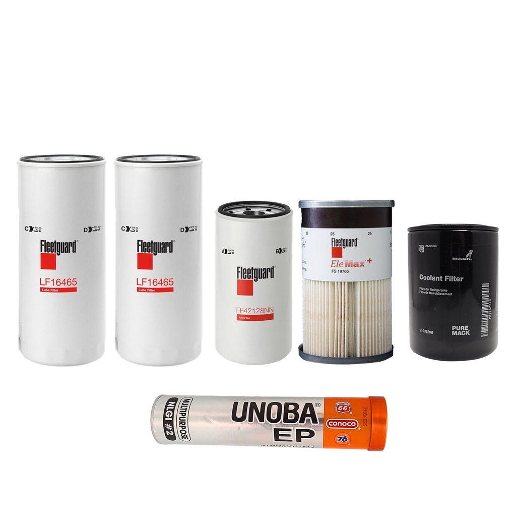 VOLVO OIL CHANGE KIT LF16465, FF42128, FS19765, 21937327, FREE GREASE