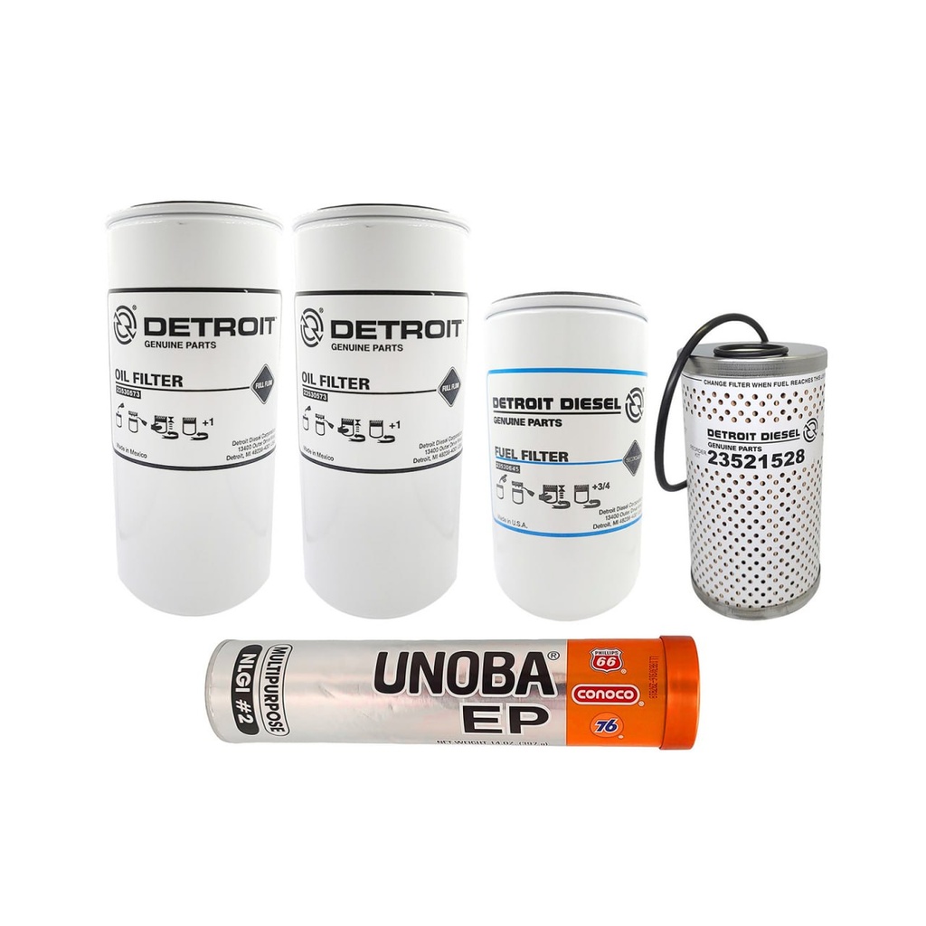 OEM DETROIT ENGINE OIL CHANGE FILTER 23530573, 23530645, 23521528 Free Grease