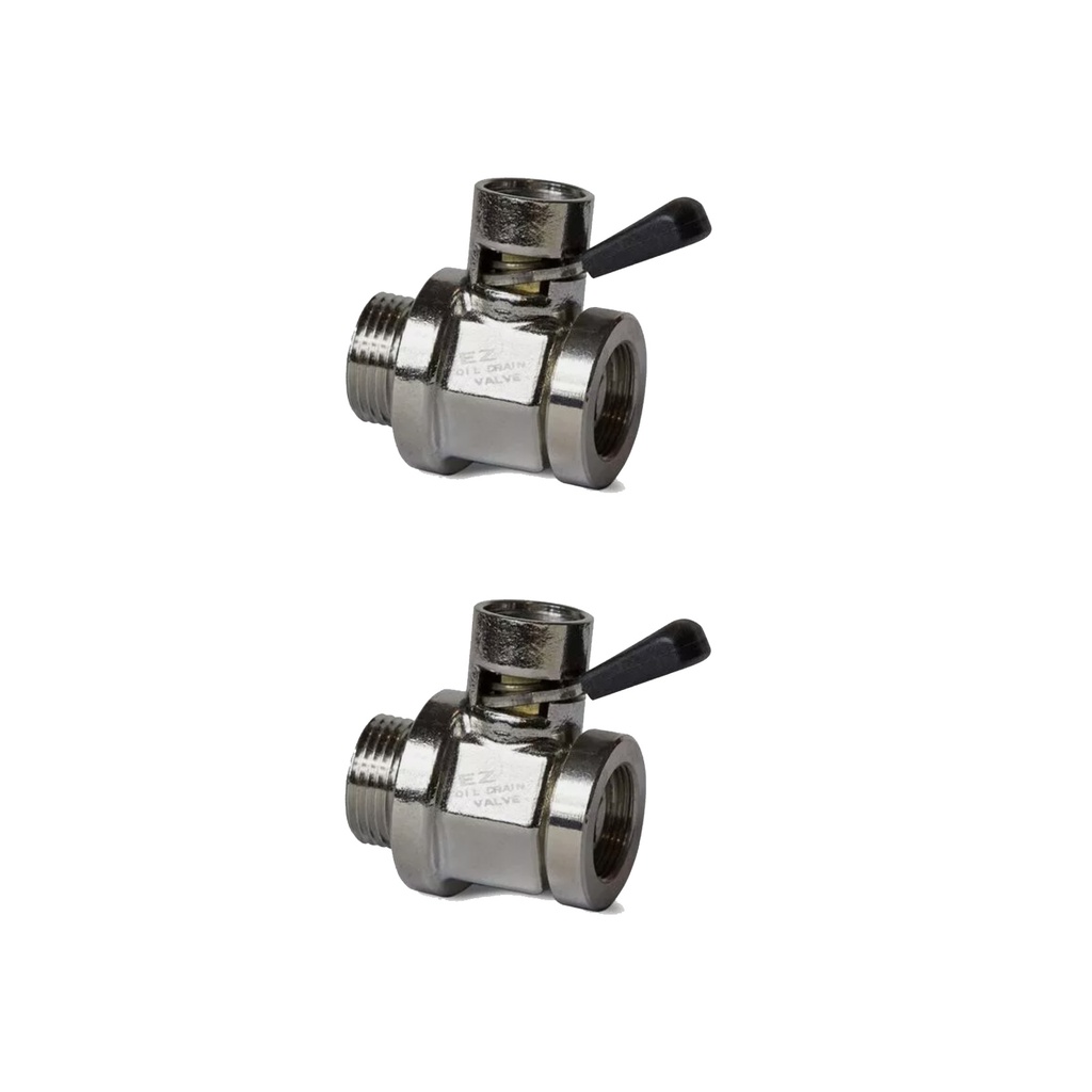 EZ-2(18mm-1.5) EZ Oil Drain Valve Cummins (Pack of 2)