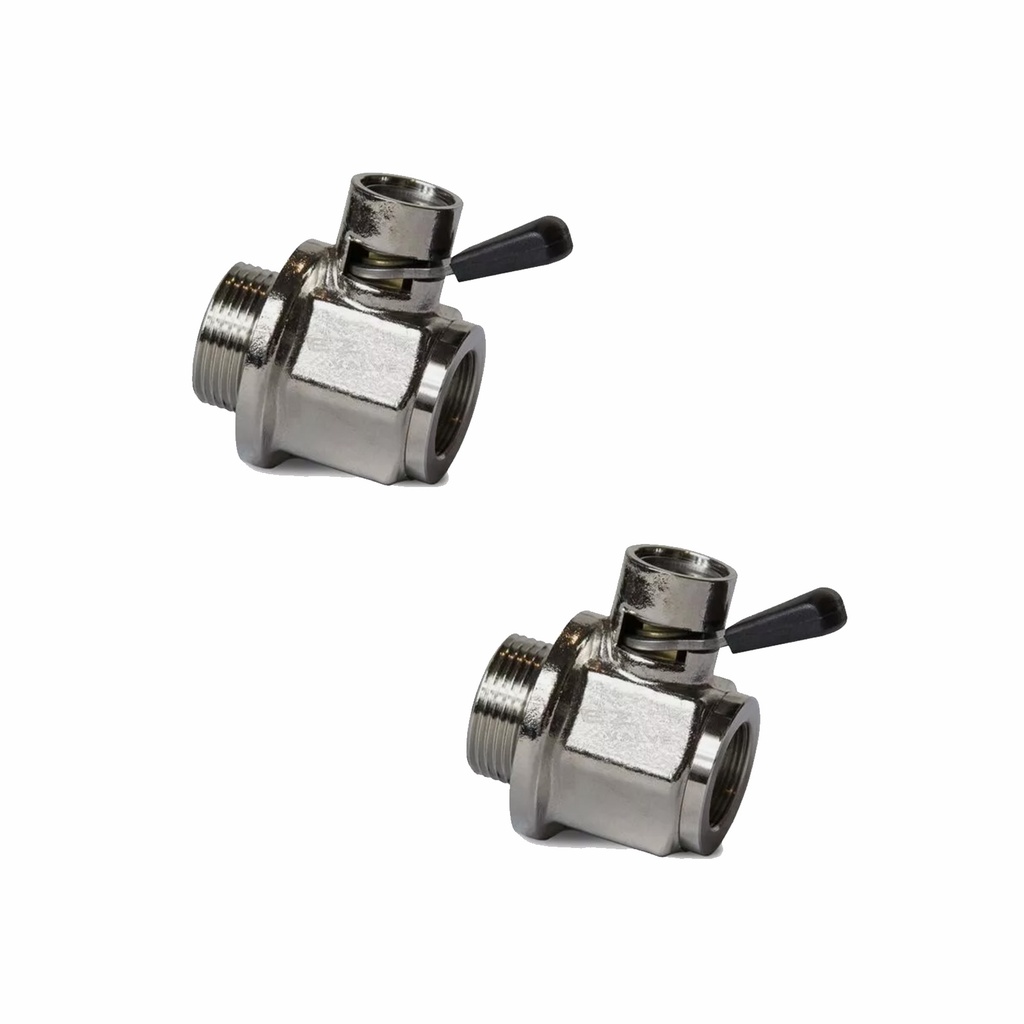 EZ-211 (M27-2.0)Oil Drain Valve Cummins ISX and Detroit DD13 DD15 DD16 (Pack of 2)