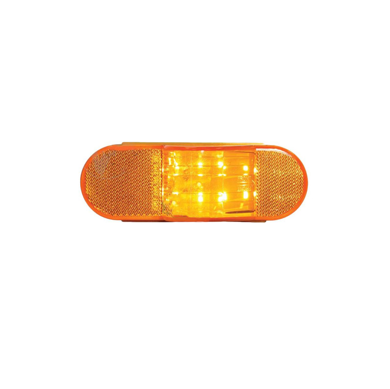 Turn Signal 6in Oval Midship LED Amber 571.LD601A8 351A, STL75AB, 38857, 79997