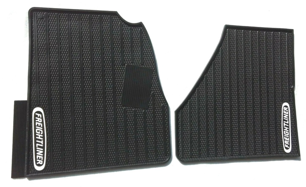 OEM MAT, FLOOR, BLACK, FREIGHTLINER LOGO, NEW CASCADIA P4 PDT GEN2CAS