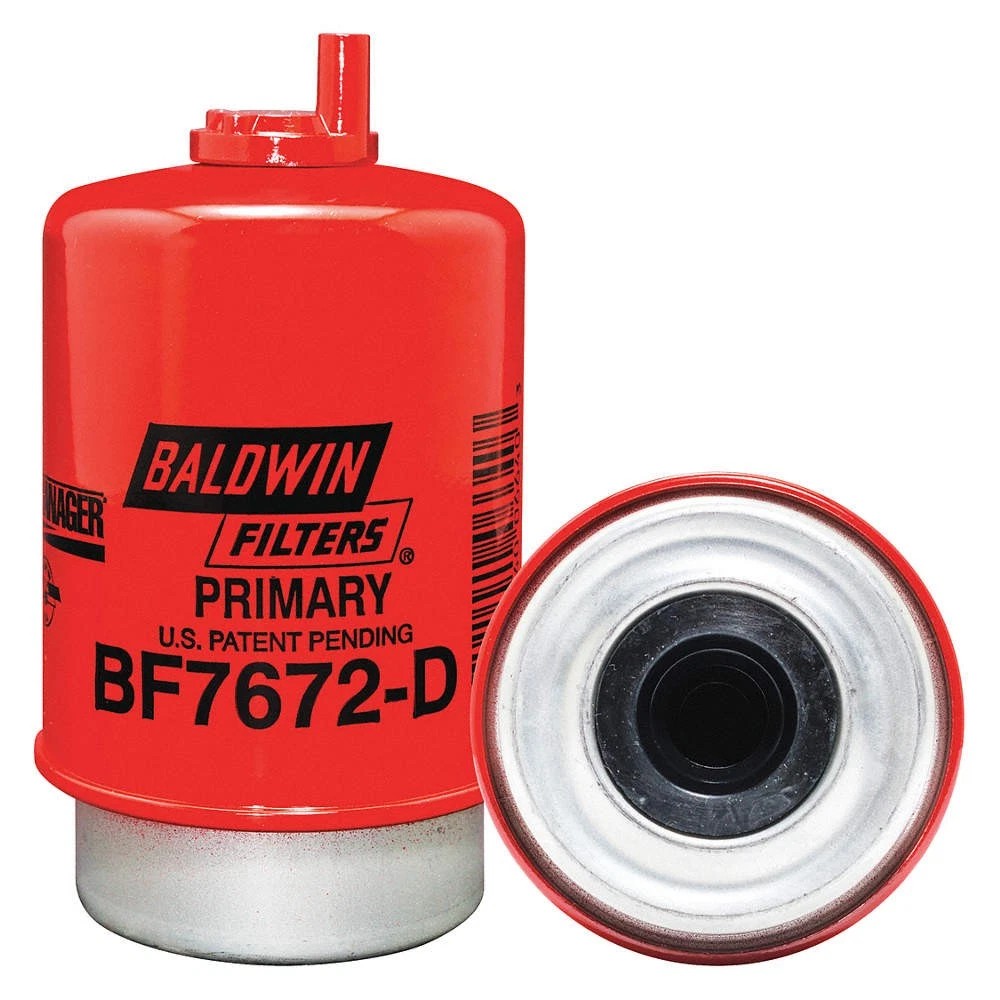 BALDWIN FILTERS BF7672-D Fuel Filter,5-31/32 x 3-9/32 x 5-31/32In 2KZB2