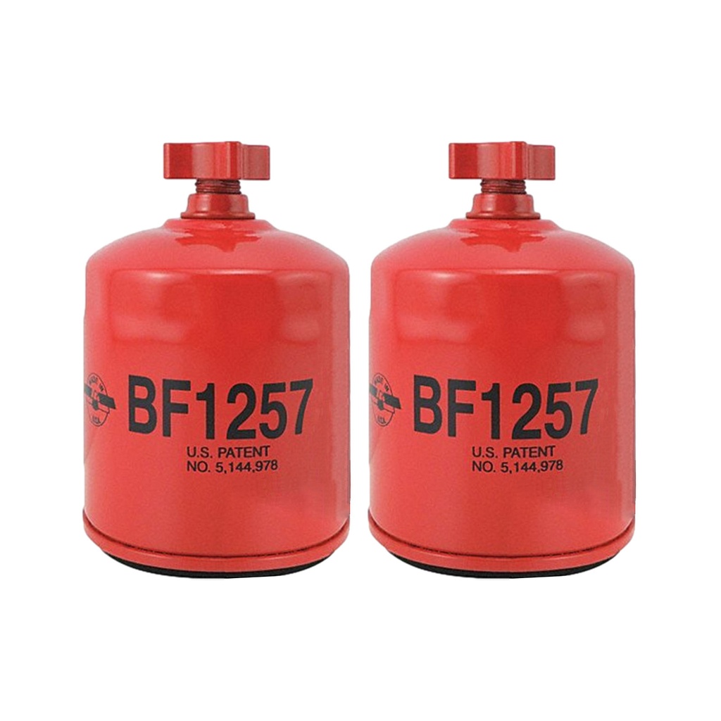 Fuel Water Separator Filter Baldwin BF1257 ( Pack of 2 )