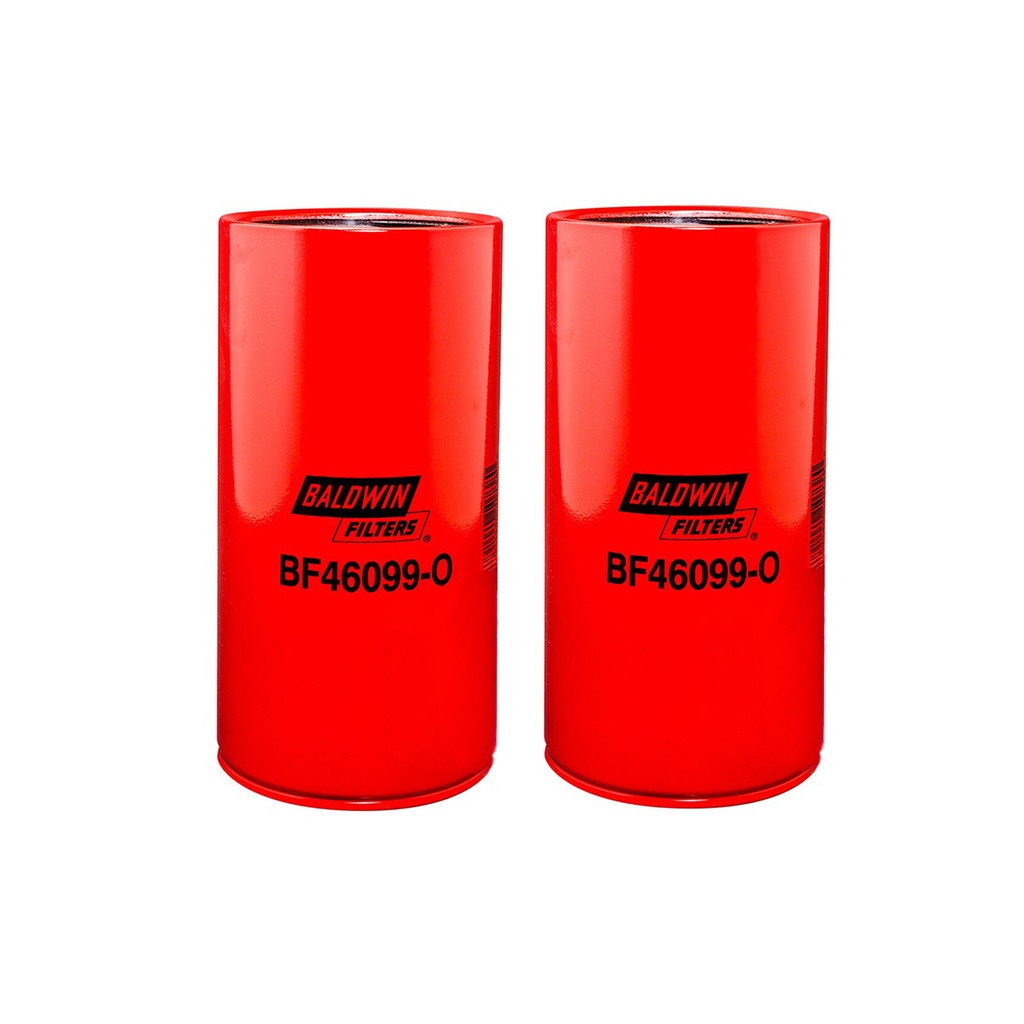 Baldwin - Spin-on Fuel Filters with Open End for Bowl BF46099-O (Pack of 2)