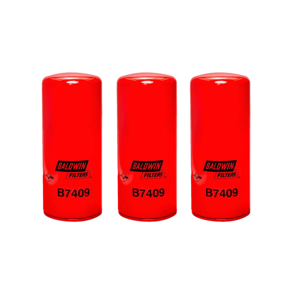 Engine Oil Filter-Eng Code: MP7 Baldwin Filters B7409 (Pack of 3)