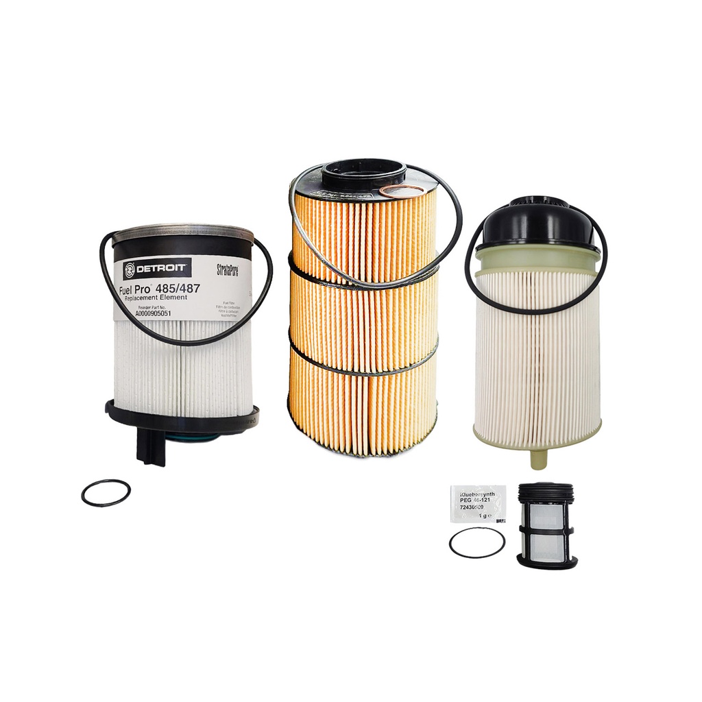 Genuine DETROIT OIL CHANGE KIT A0000905051, A4731800909, A4700903151