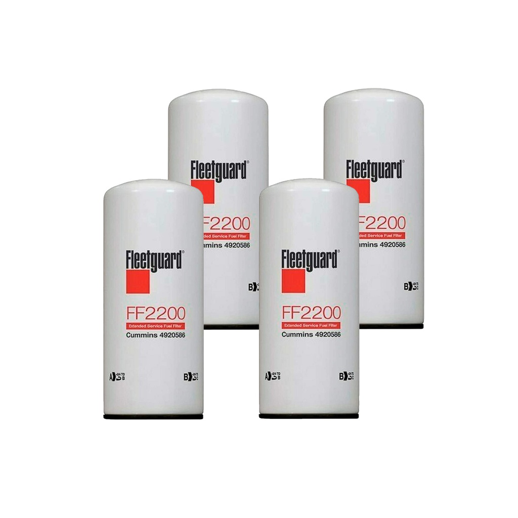 FleetGuard Fuel Filter FF2200 (PACK OF 4)