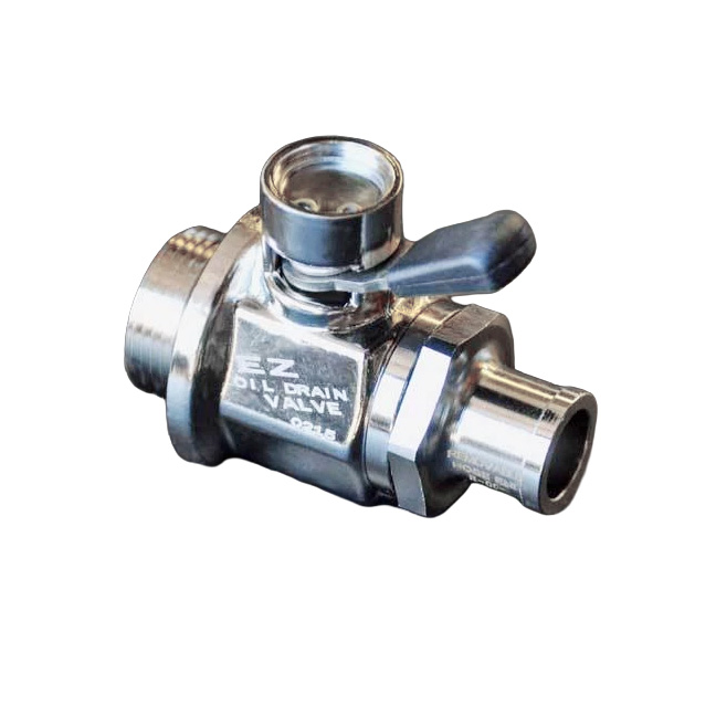 EZ-8 (M24-1.5) Oil Drain Valve with removable Straight Hose End(H-002) Combo