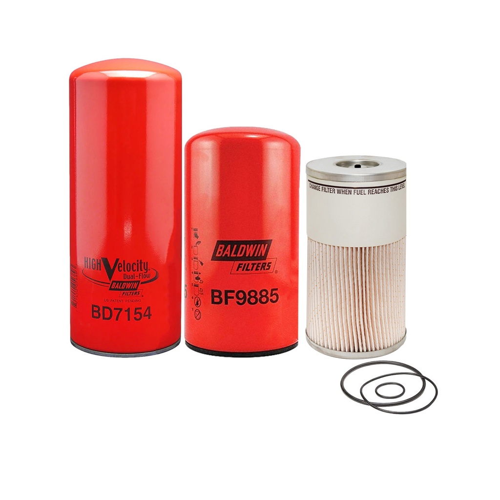 Oil Change Kit for Cummins, BD7154, BF9885, PF7895