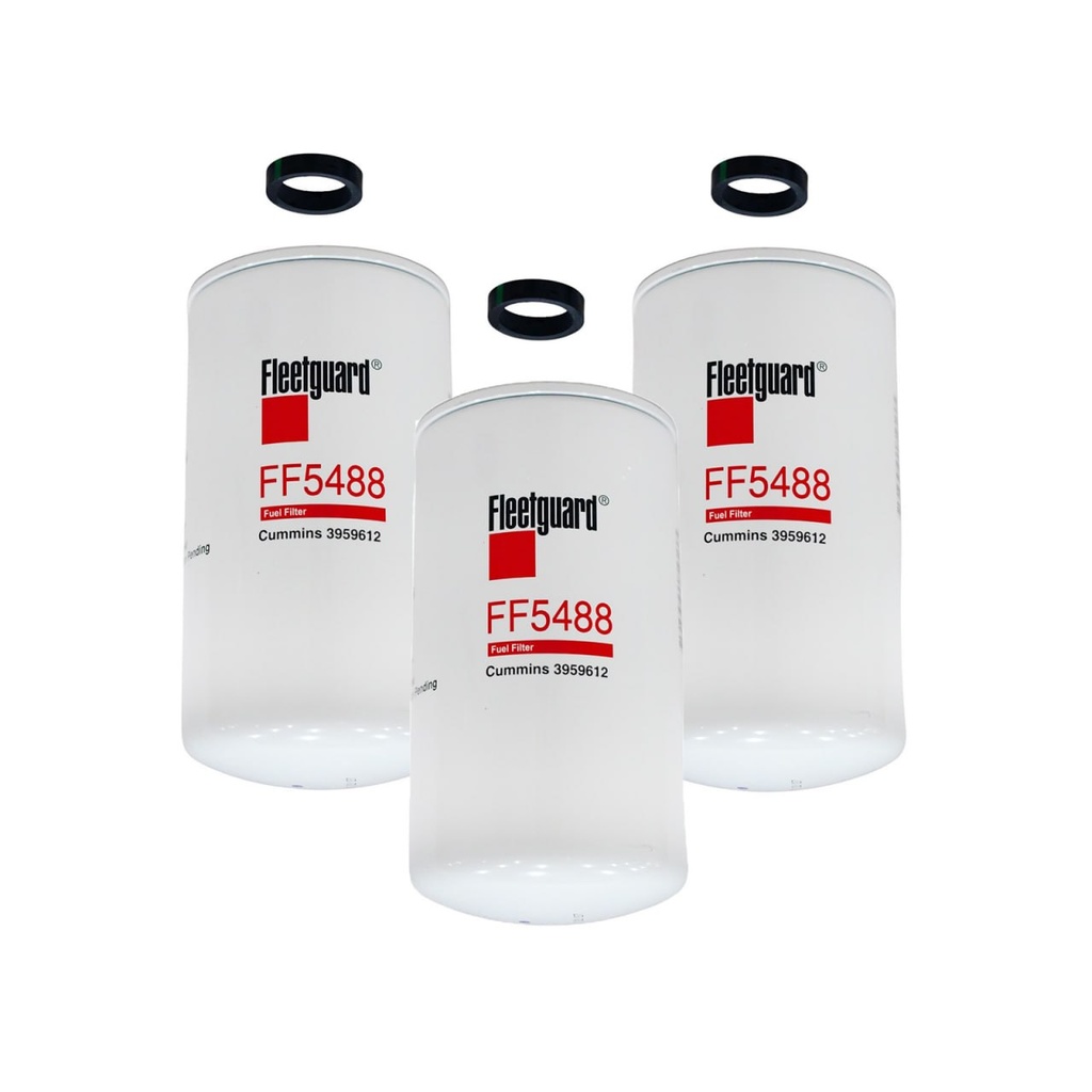 FleetGuard Fuel Filter FF5488 (Pack of 3)