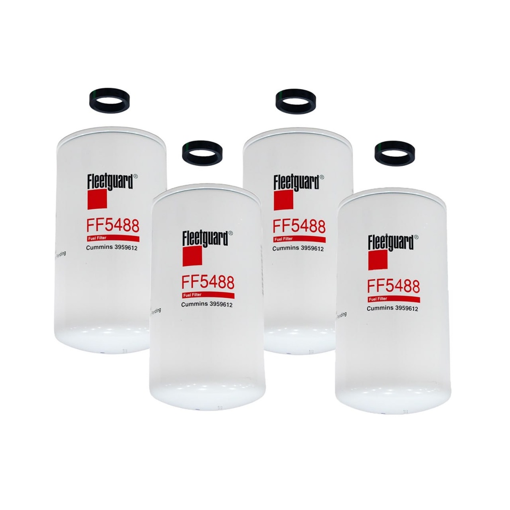 FleetGuard Fuel Filter FF5488 (Pack of 4)